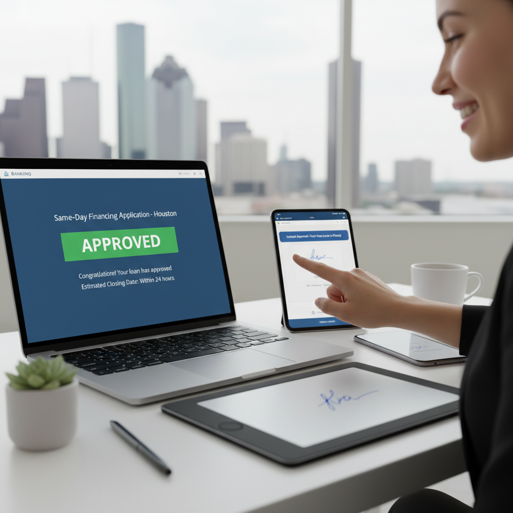 Same-Day Financing Approval - Tell Projects Missouri City TX