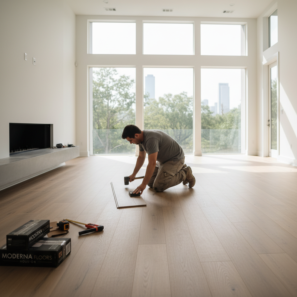 Professional Flooring Installation Missouri City TX - Tell Projects